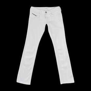 Diesel White Jeans | Size W27 L30 | Small